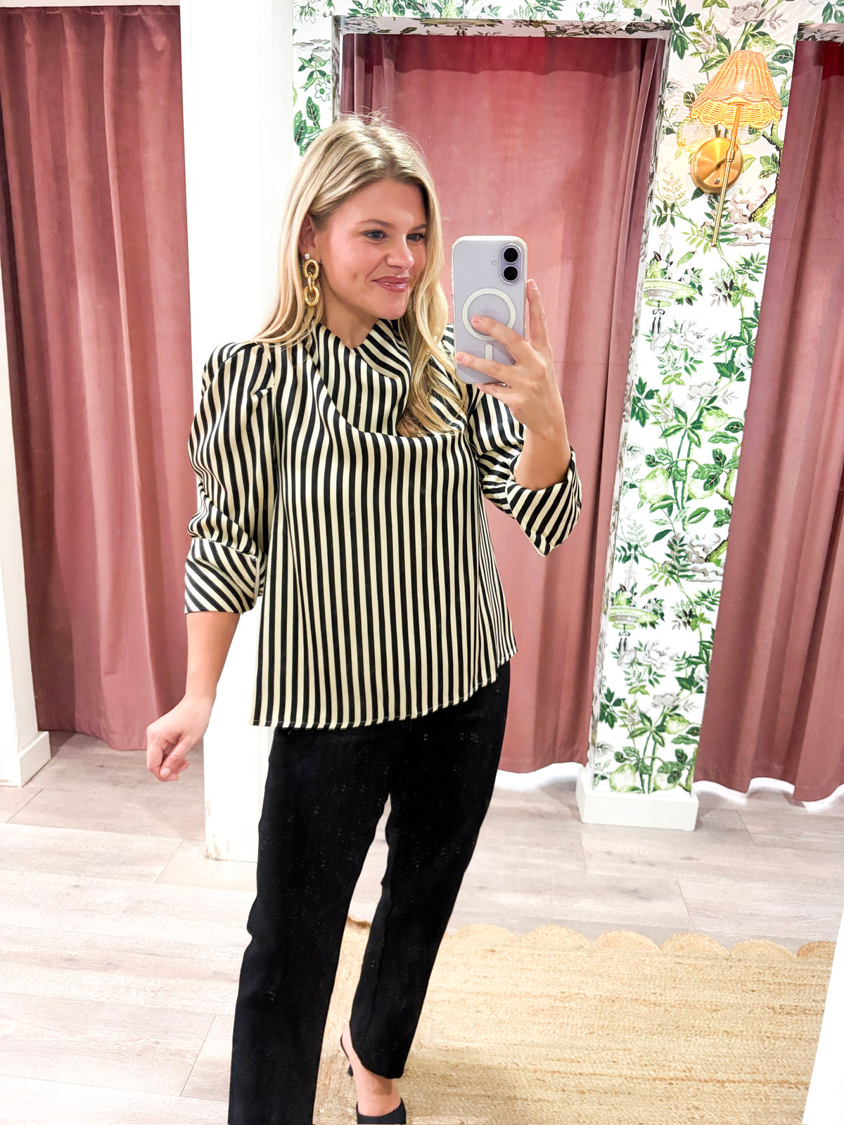 Milan Morning Stripe Top
