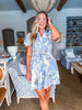 Wild Fields Floral Mini Dress