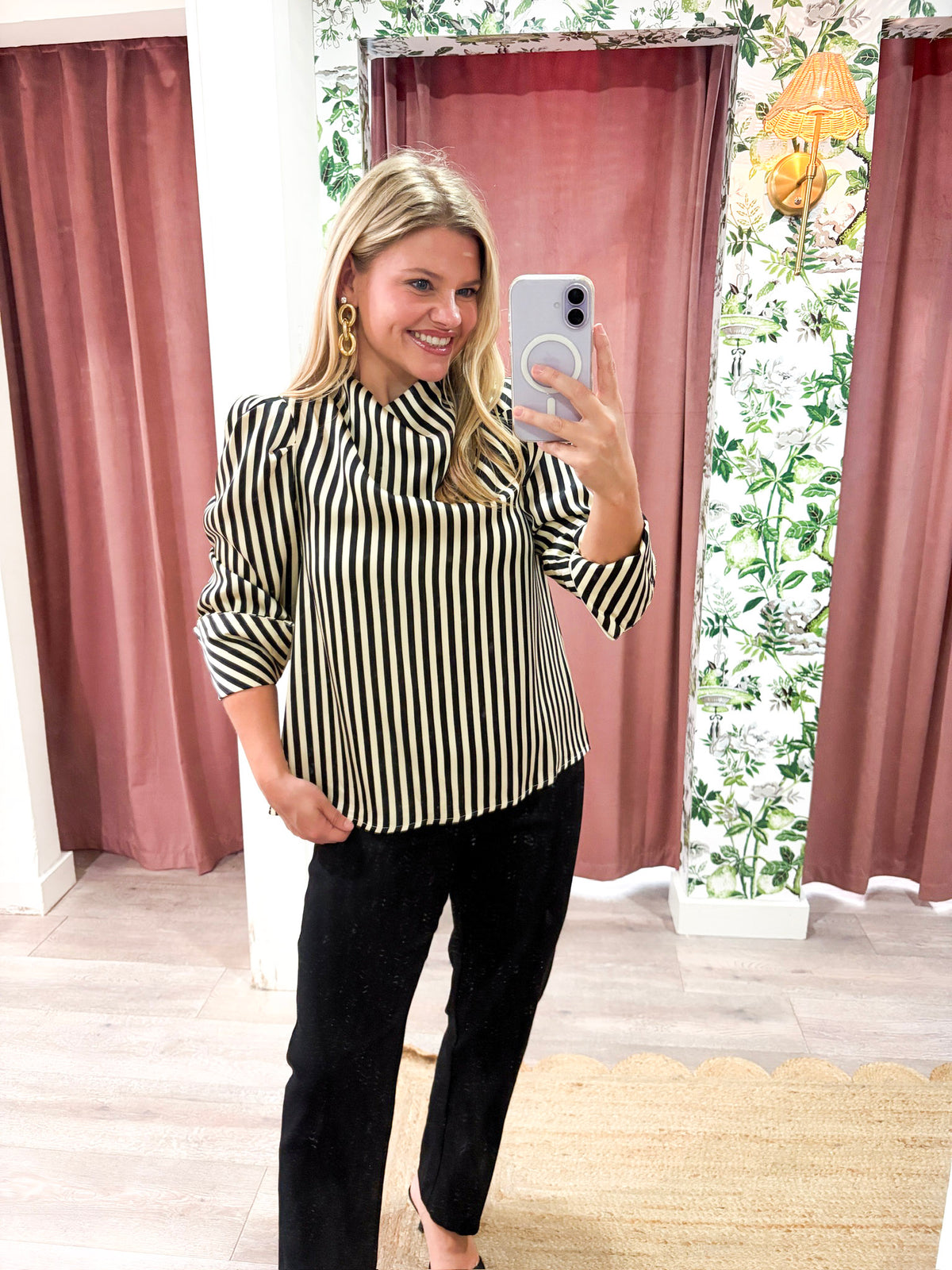 Milan Morning Stripe Top