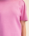 Sunday Autumn Knit Top-Pink