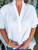 My Type Poplin Top-Off White