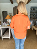 Best Fit Boxy Top- Carrot