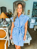 Samera Button Up Mini Dress