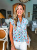 Aylen Floral Top