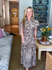 Sudden Roar Midi Dress