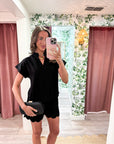 Coastal Cutie Scallop Set-Black