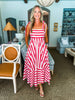 Walk on The Pier Midi Dress