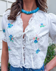 Sweet Prairie Embroidered Top