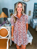 Loving Gaze Mini Dress-Camel