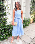 Capri Coast Embroidered Skirt Set