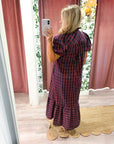 Westbury Plaid Midi Dress