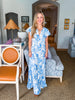 Soft Flowers Maxi Dress