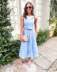 Capri Coast Embroidered Skirt Set