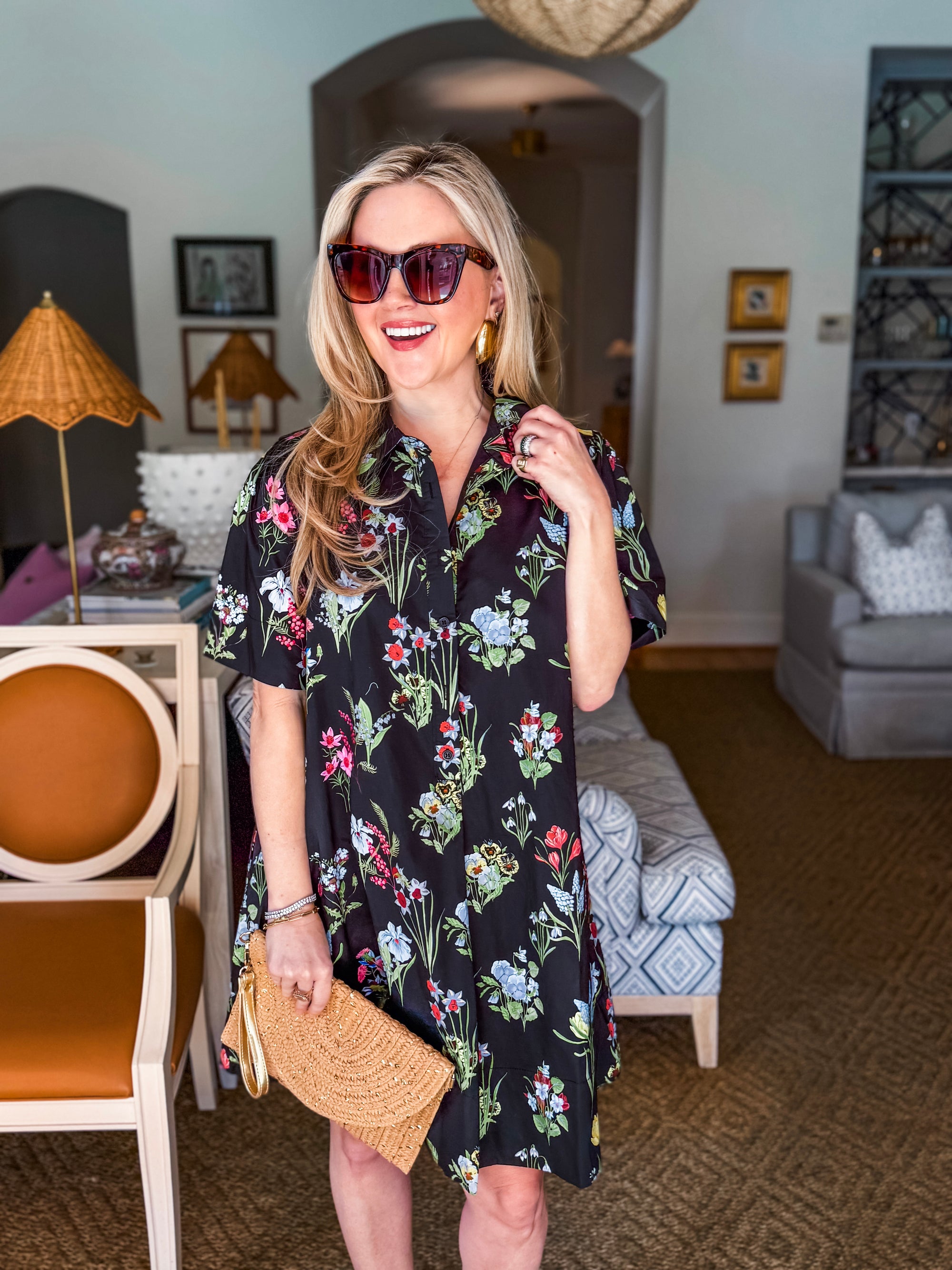 Rosette Dream Mini Dress