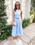 Capri Coast Embroidered Skirt Set