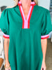 Miss Me Mini Dress-Green