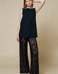 Island Chic Lace Pants Set