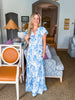 Soft Flowers Maxi Dress