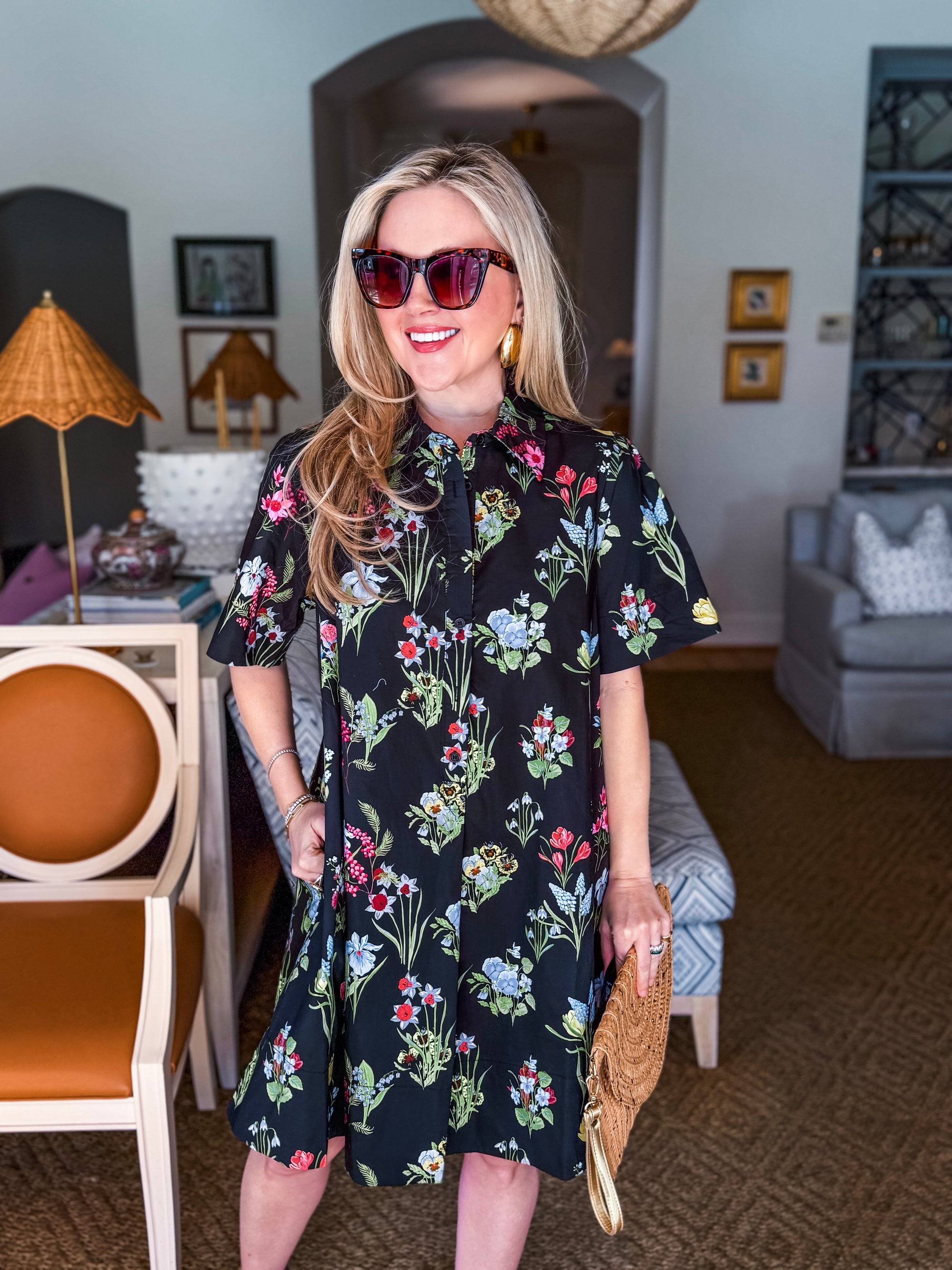 Rosette Dream Mini Dress