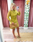 Imperial Garden Mini Dress