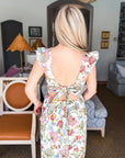 Pany Floral Ruffle Maxi Dress