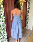 Marina Muse Midi Dress-Royal
