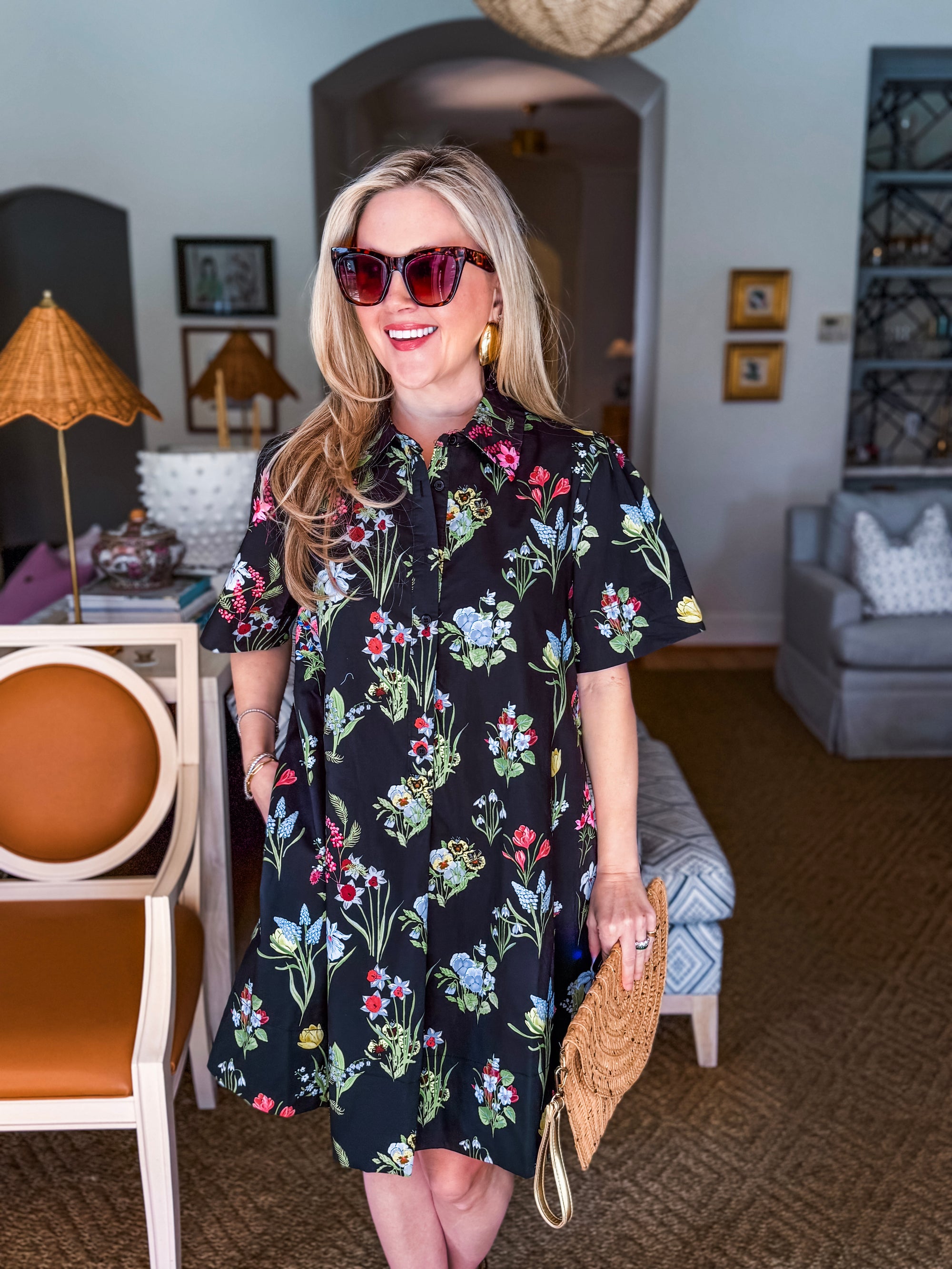 Rosette Dream Mini Dress