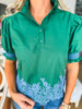 Threaded Bloom Embroidered Top