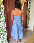 Marina Muse Midi Dress-Royal