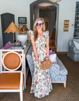 Pany Floral Ruffle Maxi Dress