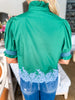 Threaded Bloom Embroidered Top
