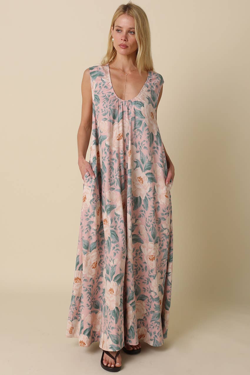 Edith Floral Maxi Dress
