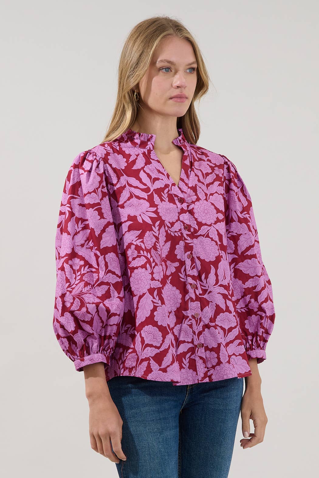 Eunice Floral Top