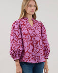Eunice Floral Top