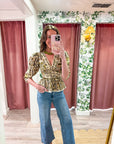 Jaynie Peplum Top