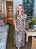 Sudden Roar Midi Dress