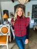 Plaid Baby Puffer Vest