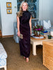 Turning Heads Maxi Dress- Black