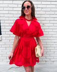 Bloom Lace Mini Dress