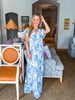Soft Flowers Maxi Dress