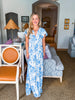 Soft Flowers Maxi Dress
