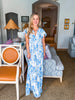 Soft Flowers Maxi Dress