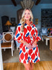 Abstract Horizons Mini Dress
