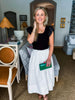 French Charm Midi Skirt
