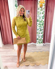 Imperial Garden Mini Dress