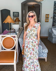 Pany Floral Ruffle Maxi Dress