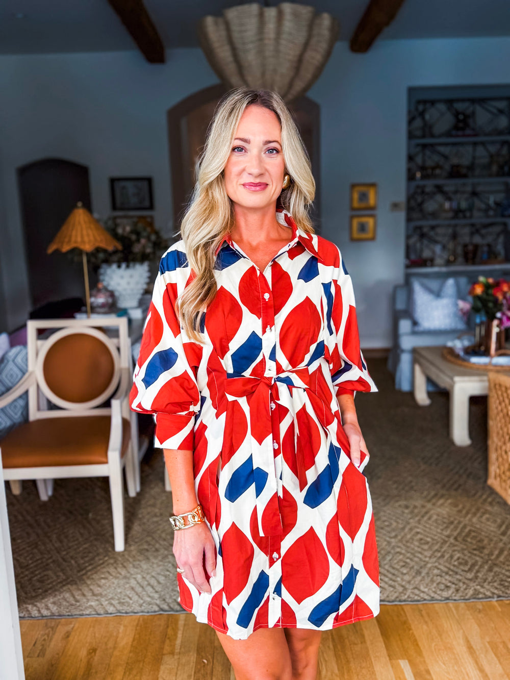 Abstract Horizons Mini Dress