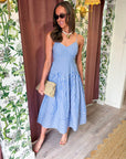 Marina Muse Midi Dress-Royal