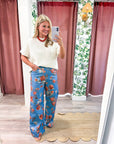 Mayfair Straight Leg Floral Pants