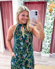 Floral Vine Maxi Dress
